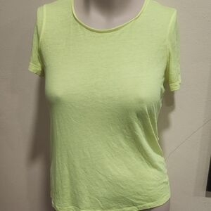 Bright Yellow Shirt From Pink Victorias Secret